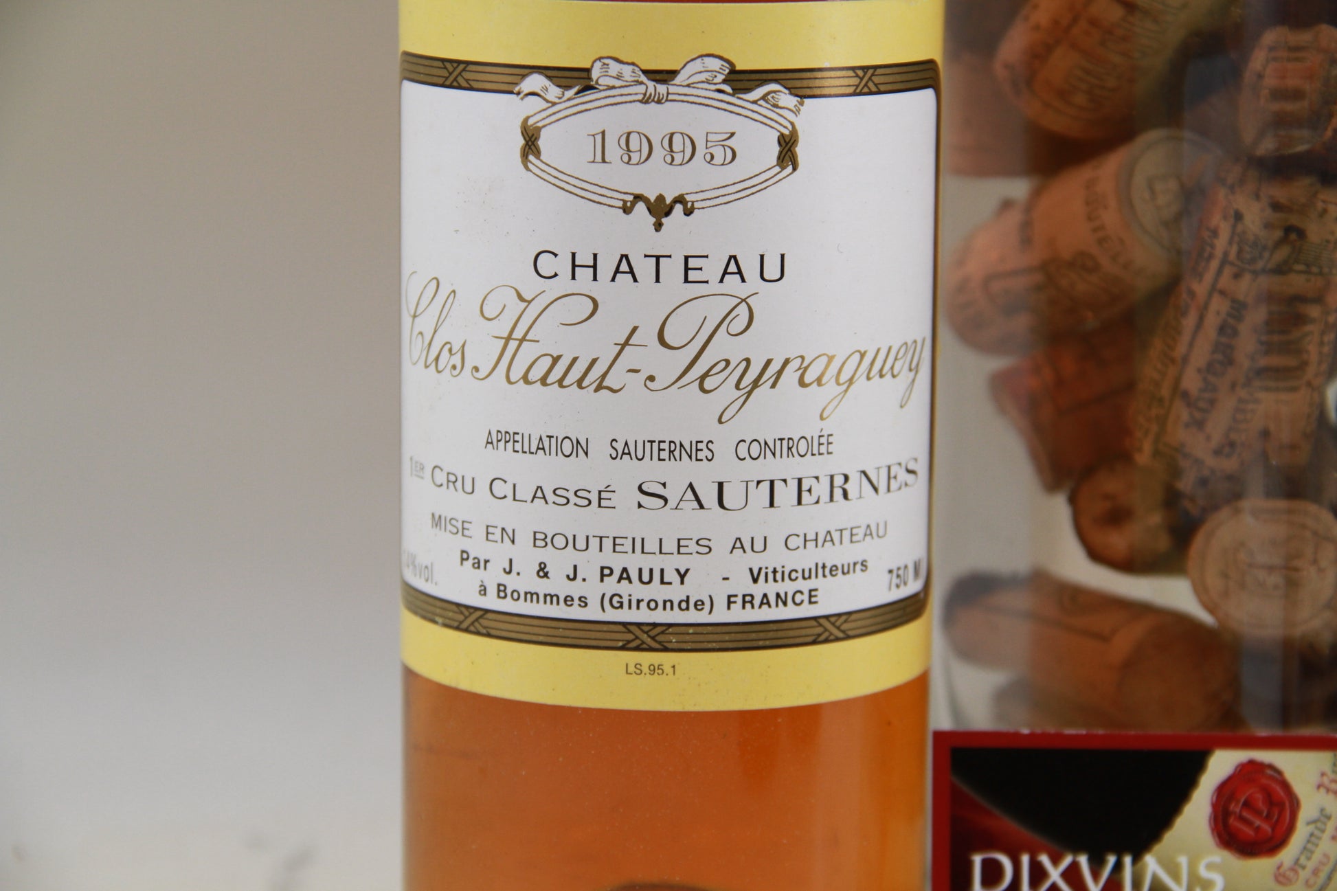 Clos Haut Peyraguey ** 1995 ** 1er Cru Classé Sauternes - Eric-Dixvins