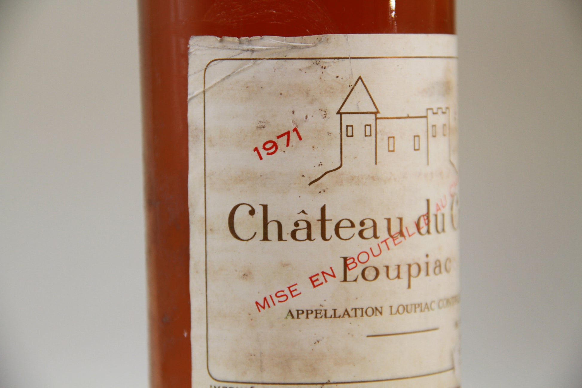 Chateau  Du Cros **1971 ** Loupiac - Eric-Dixvins