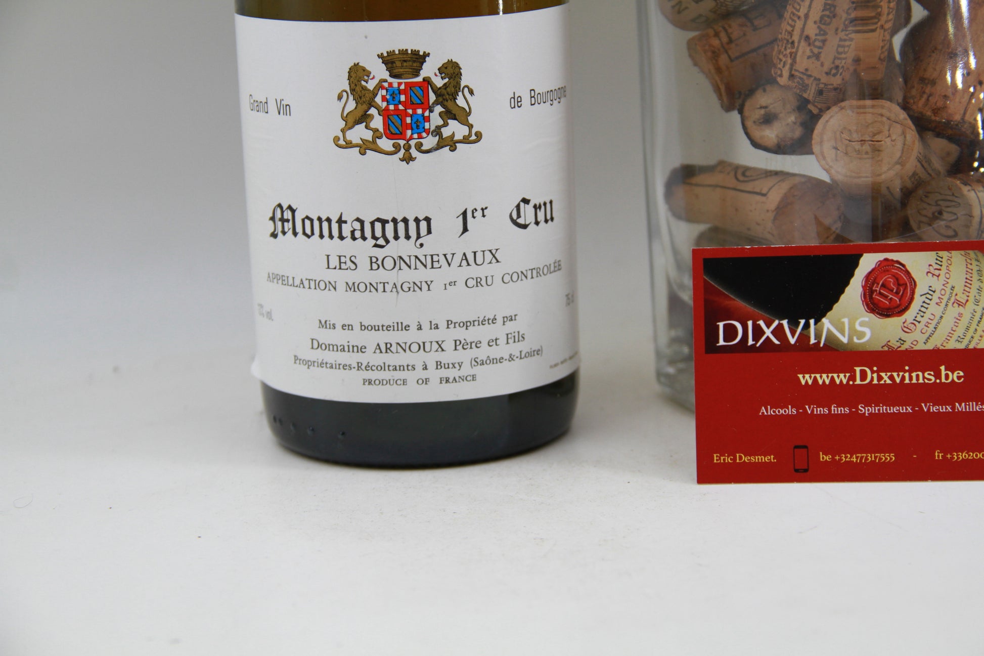 Montagny 1er Cru  " Les Bonnevaux "   ** 1988 ** Domaine Arnoux - Eric-Dixvins