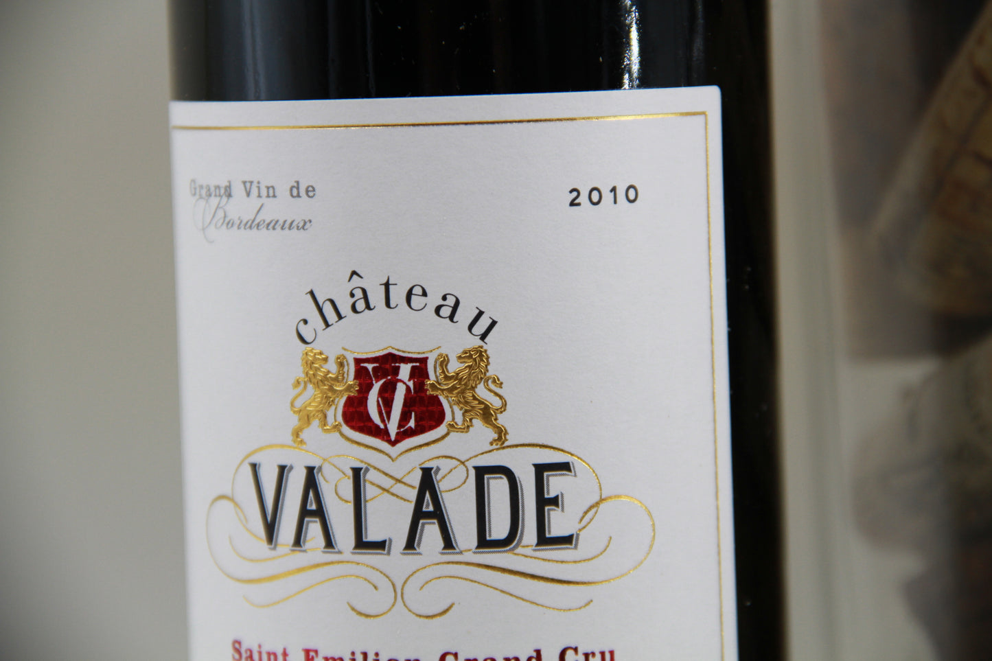 Chateau Valade  ** 2010 **  Grand Cru  Saint Emilion - Eric-Dixvins