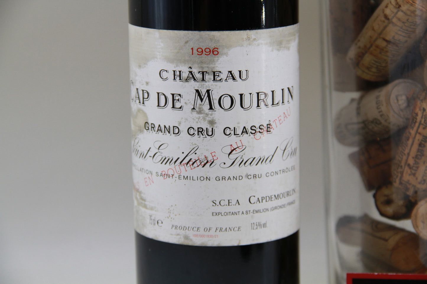 Chateau Cap Du Mourlin** 1996 **  Grand Cru Cru classé   Saint Emilion - Eric-Dixvins