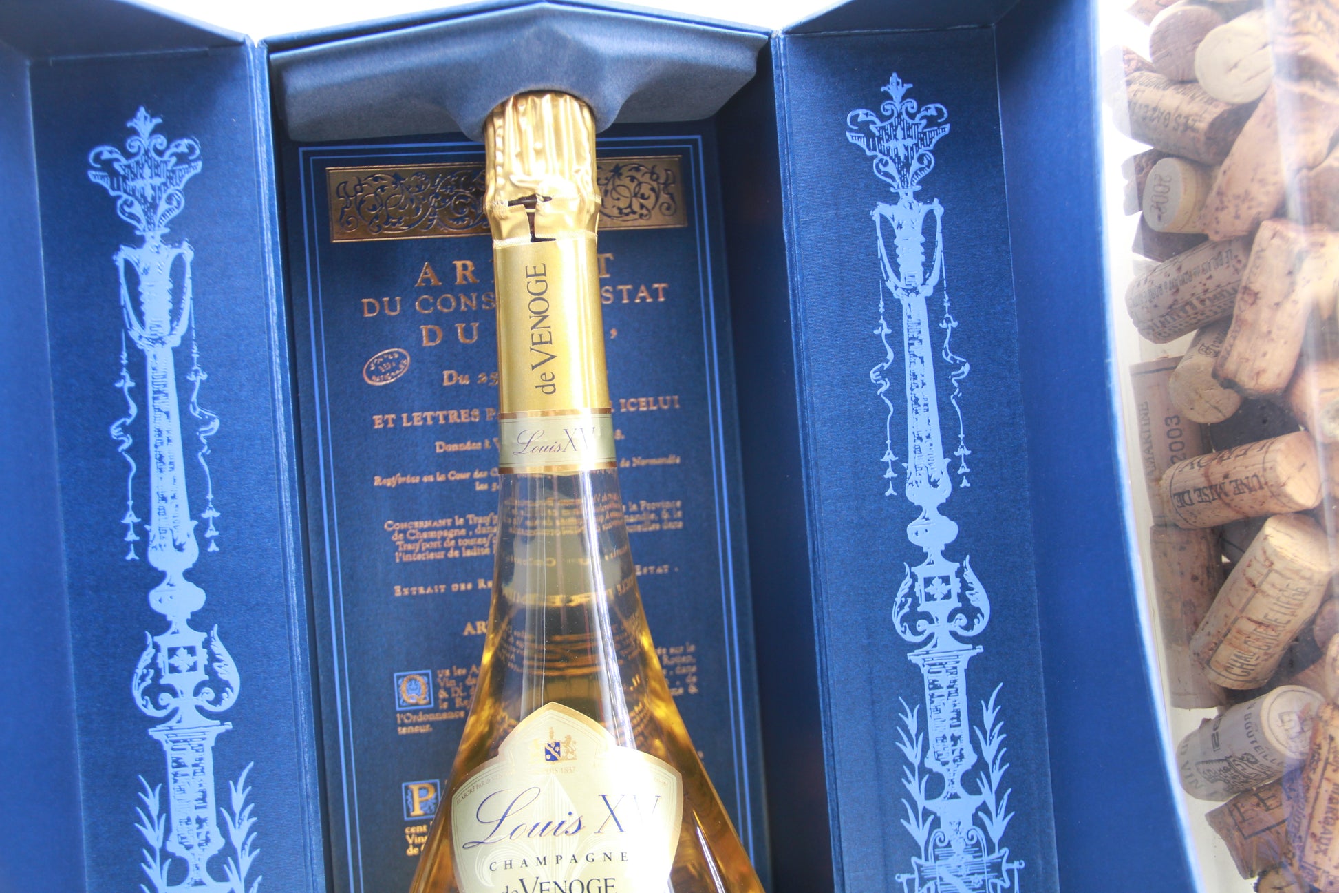 Champagne DE VENOGE  " Louis XV "  ** 2012 ** - Eric-Dixvins