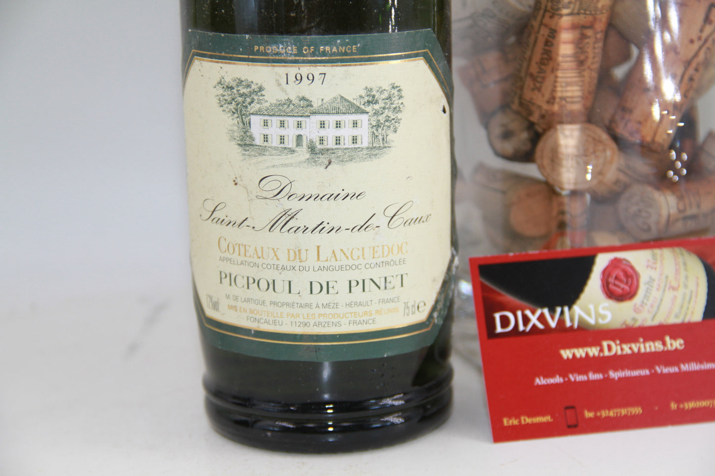 Picpoul de Pinet  Domaine Saint-Martin-de-Caux 1997 - Eric-Dixvins