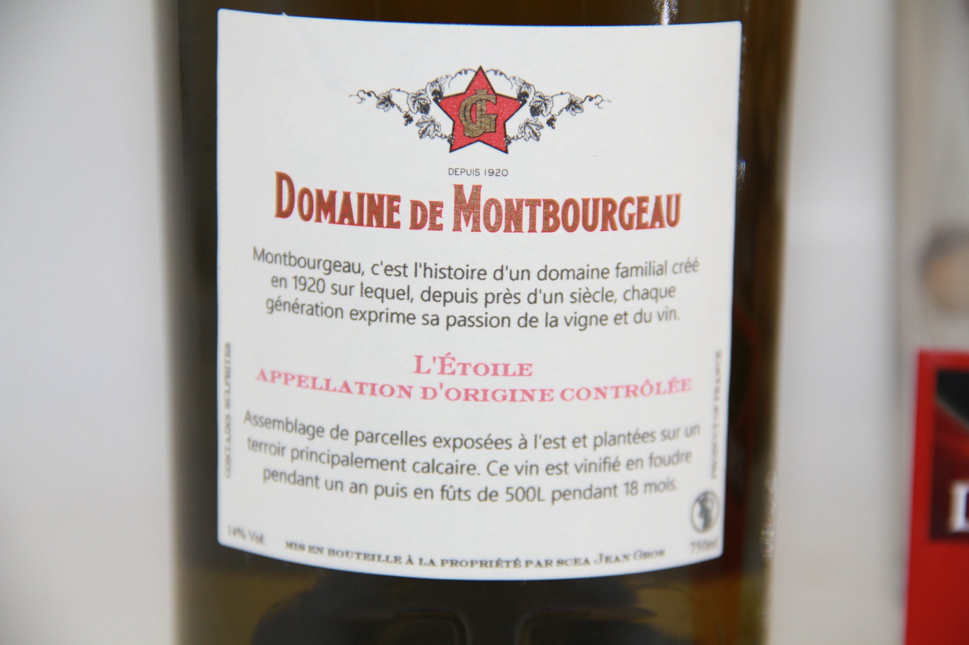 L'Etoile Domaine De Montbourgeau 2020 - Eric-Dixvins