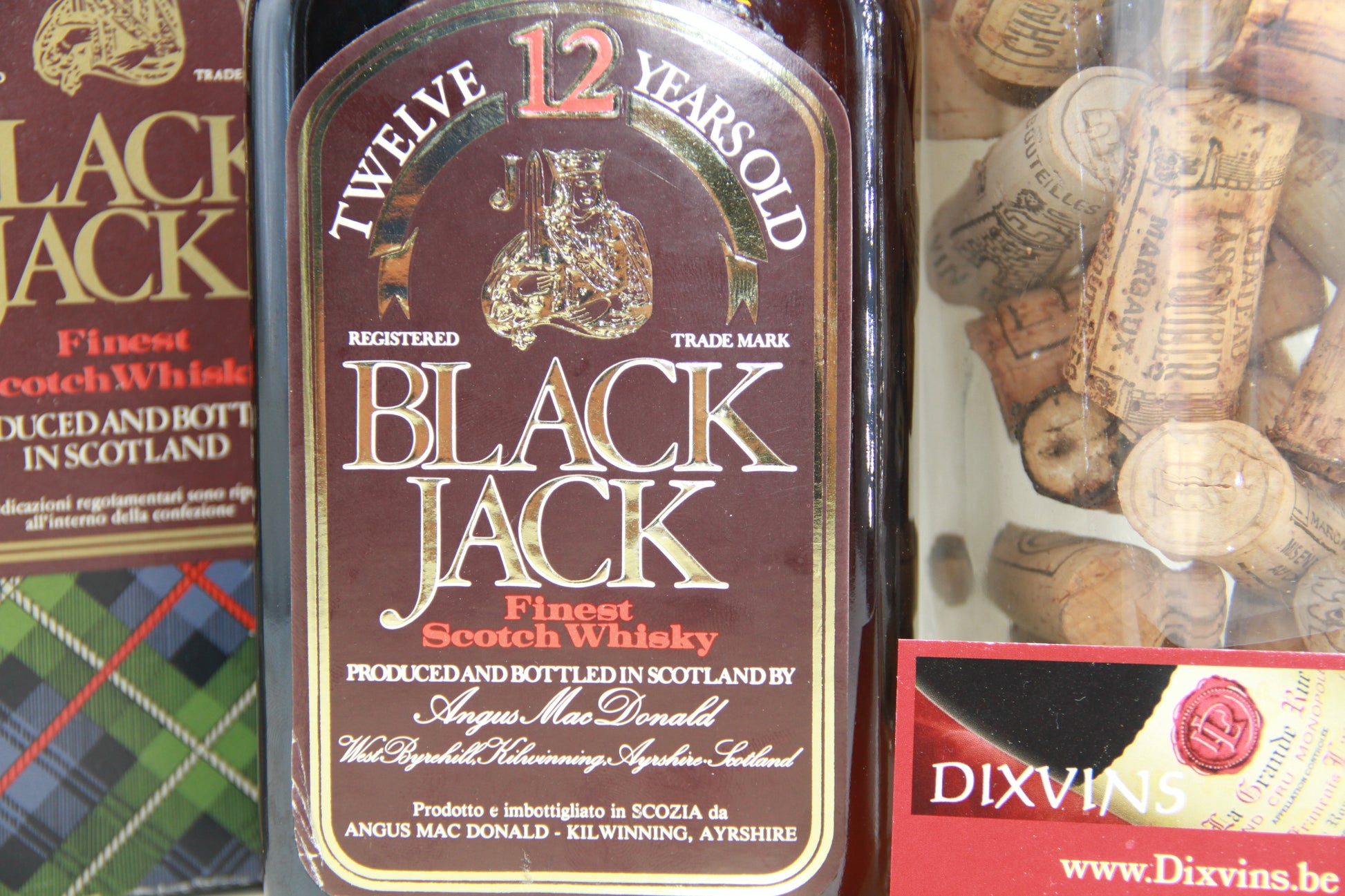 Angus Mac Donald Black Jack 12 ans Whisky cl. 75 - Eric-Dixvins