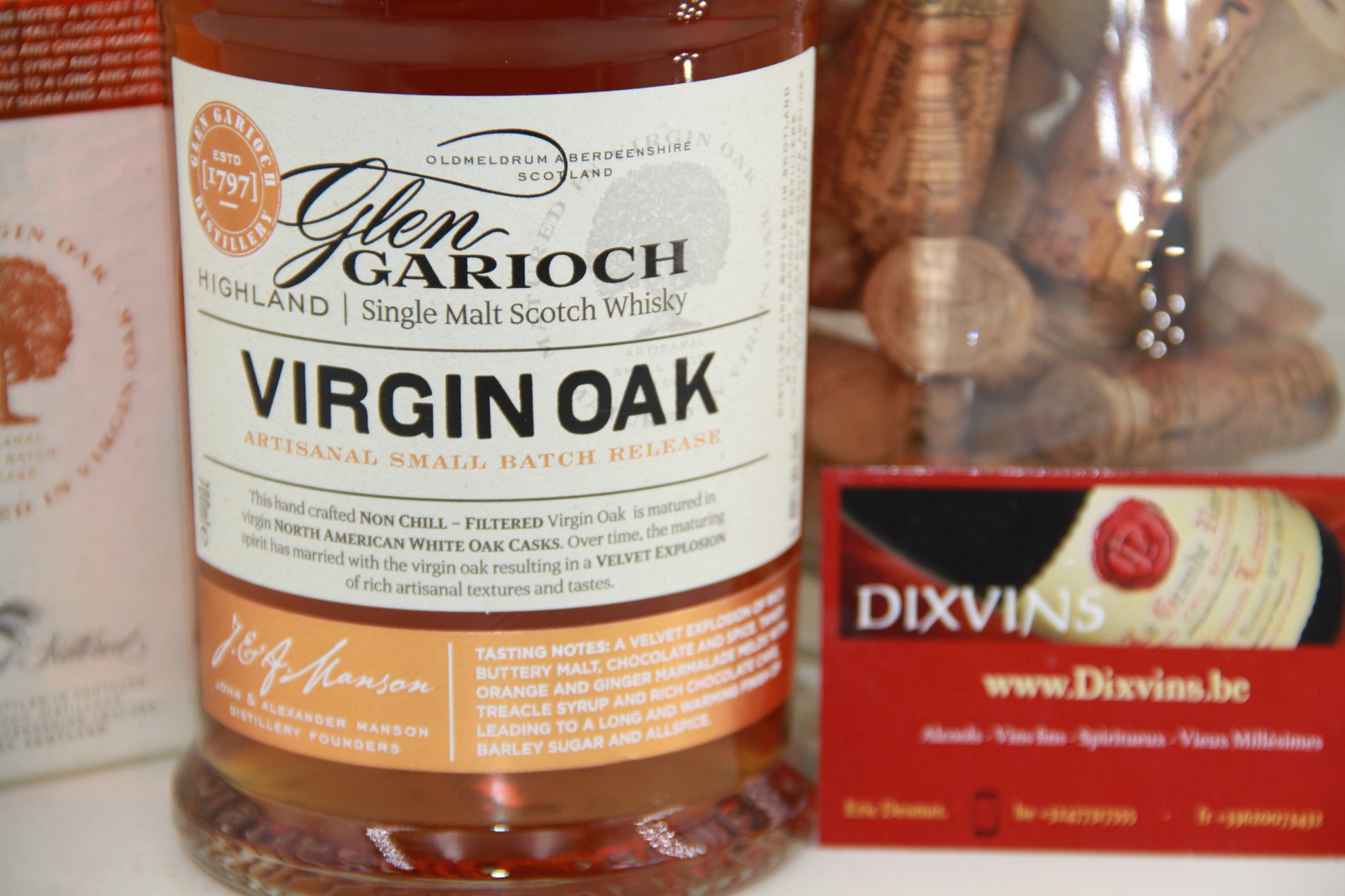 Glen Garioch 'Virgin Oak' Single - Eric-Dixvins