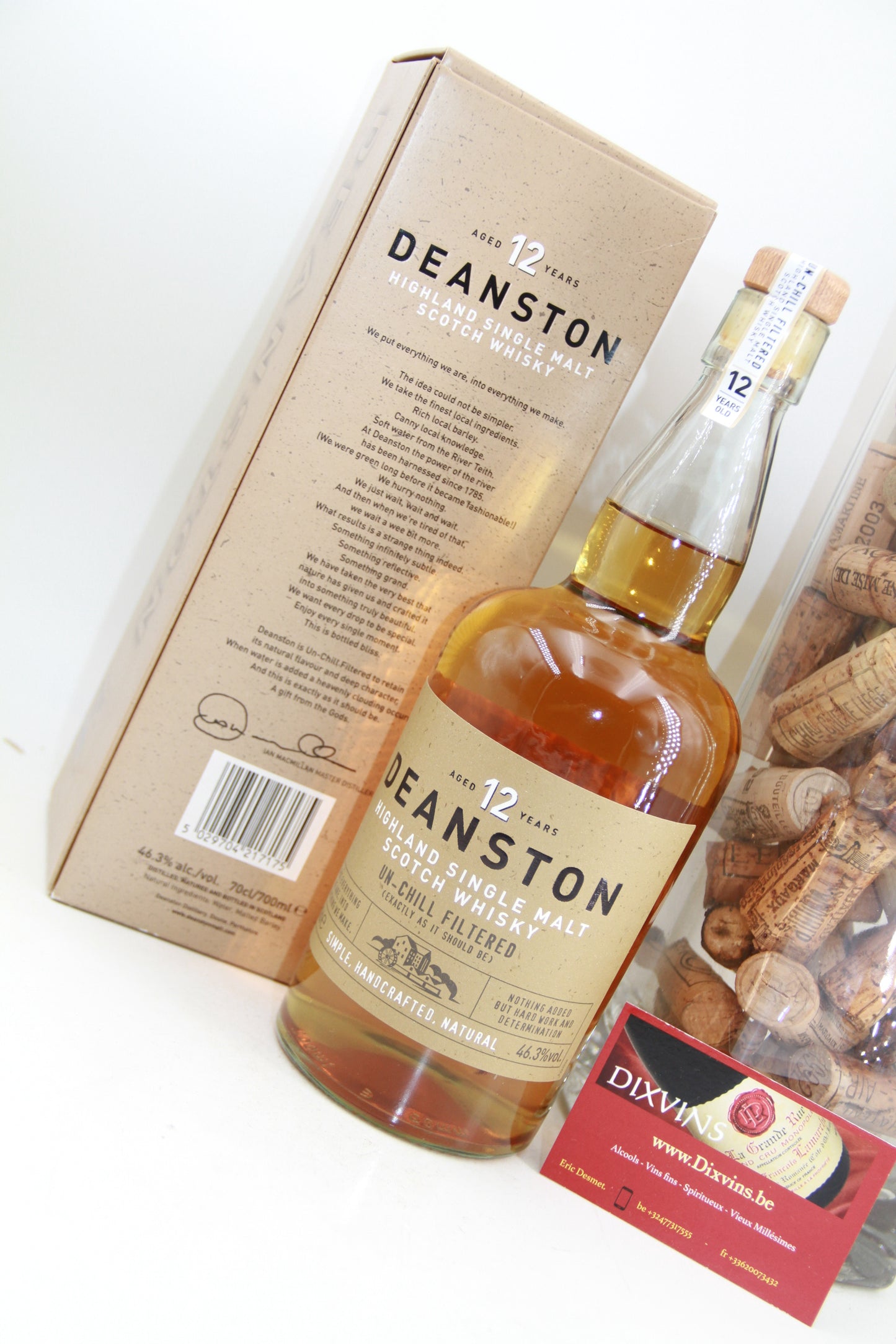 Deanston 12 Year Old Single Malt - Eric-Dixvins