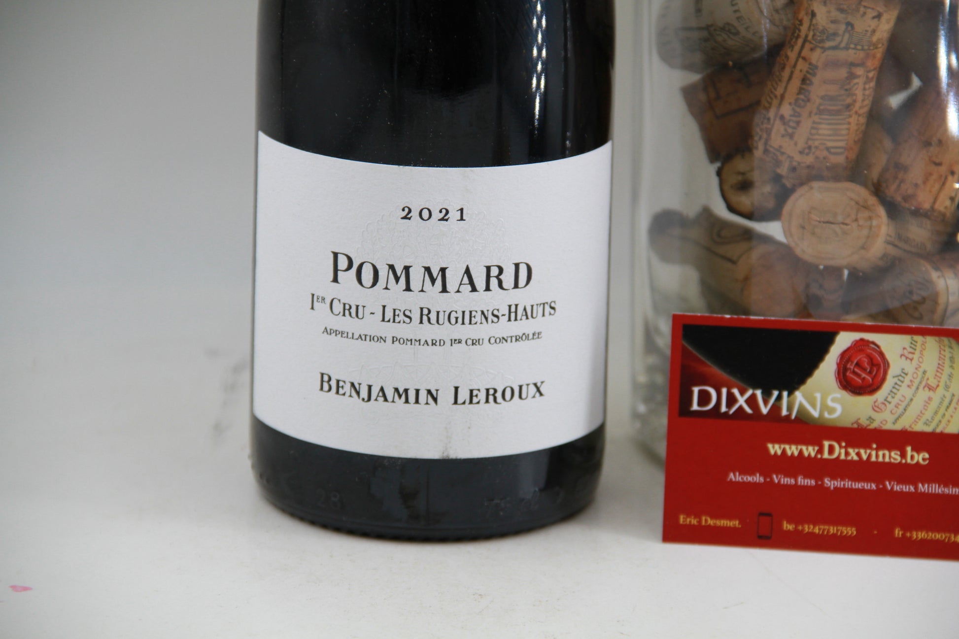 Pommard  Les  Rugiens Hauts  2021 ‐ Benjamin Leroux - Eric-Dixvins