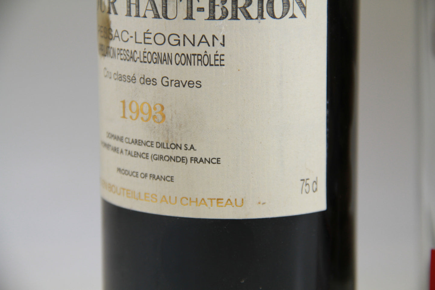 Chateau La Tour Haut Brion 1993 Péssac Léognan - Eric-Dixvins