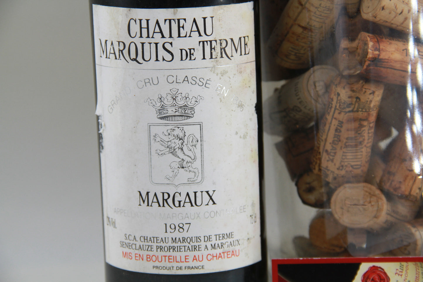 Chateau Marquis des Termes 1987  Grand Cru Classé Margaux - Eric-Dixvins