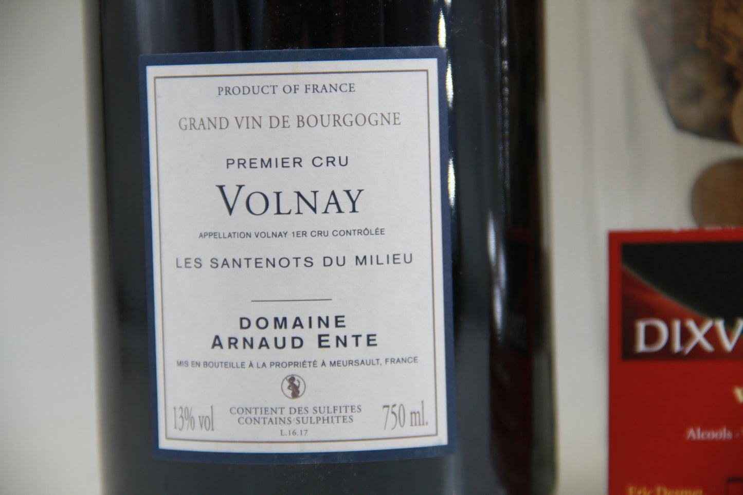 Volnay 'les Santenots du Milieu' 1er Cru    Arnaud Ente    2017 - Eric-Dixvins