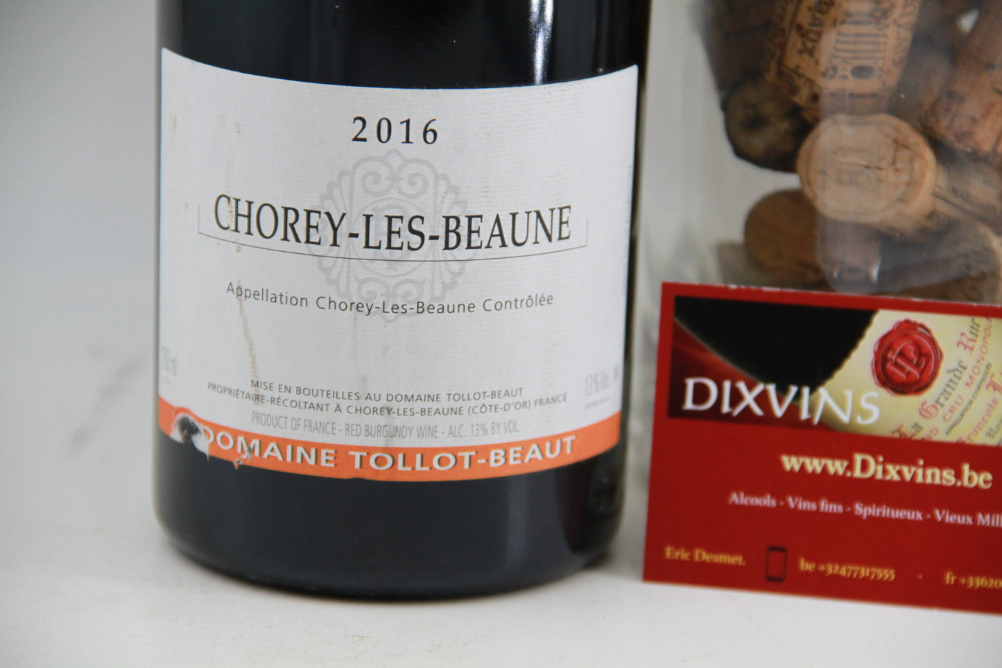 Chorey Les Beaune  Domaine Tollot-Beaut  2016 - Eric-Dixvins