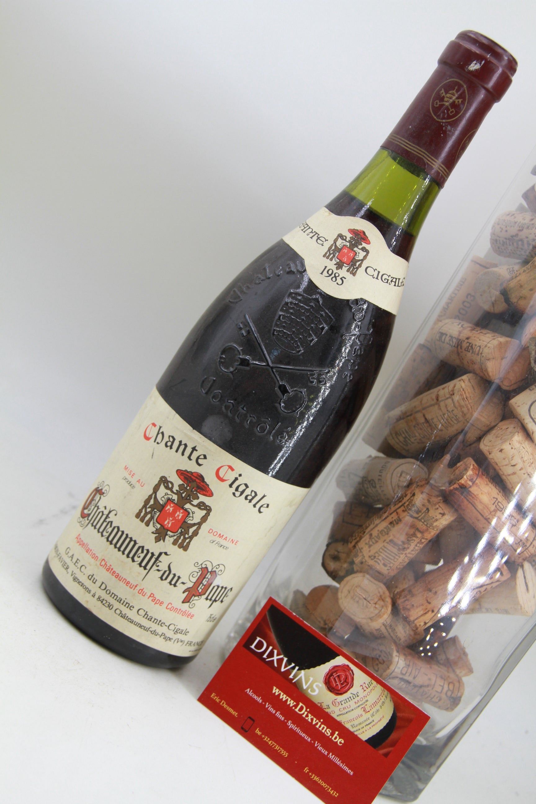 Chateauneuf Du Pape Chante Cigale  1985 Domaine Chante Cigale - Eric-Dixvins