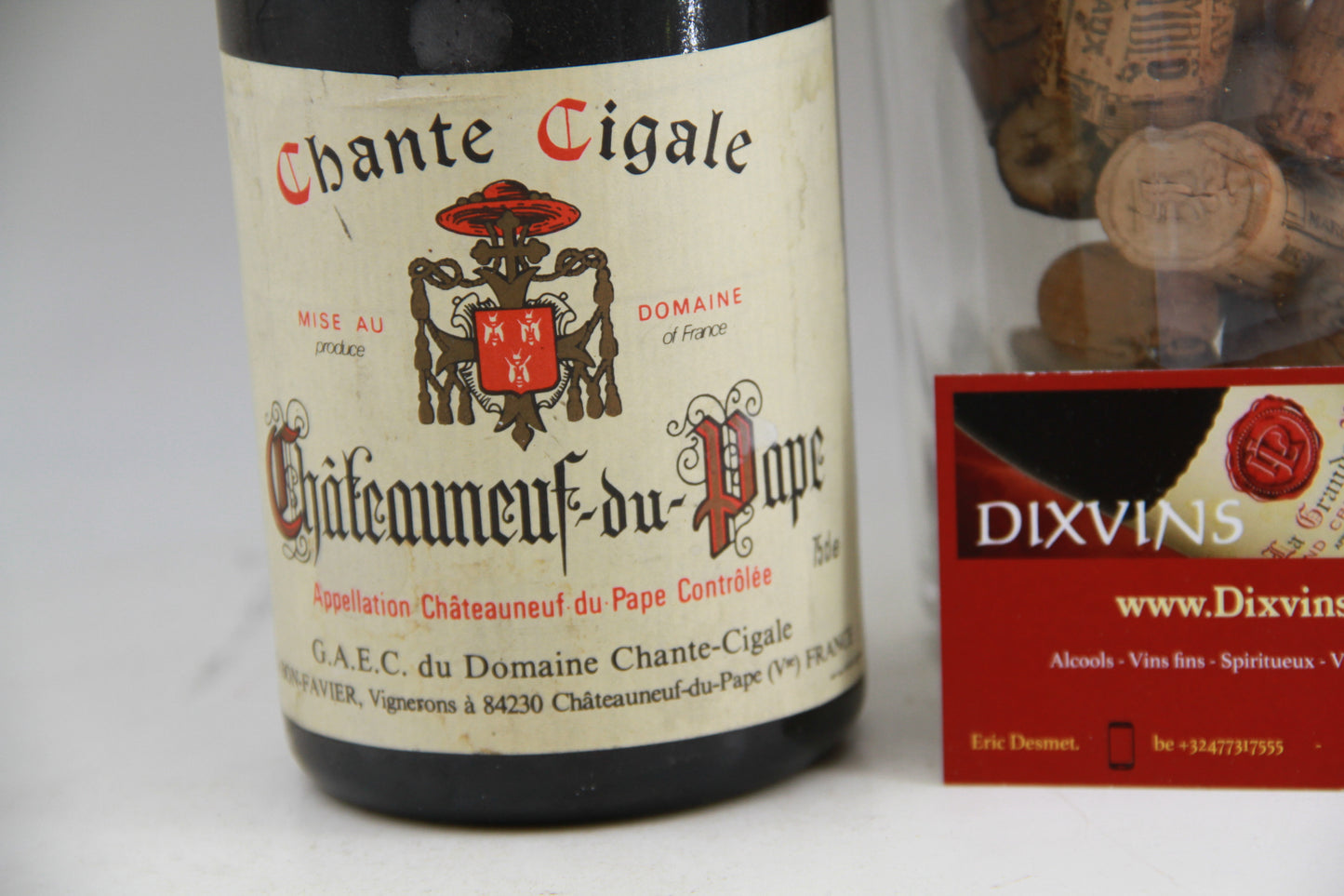 Chateauneuf Du Pape Chante Cigale  1985 Domaine Chante Cigale - Eric-Dixvins