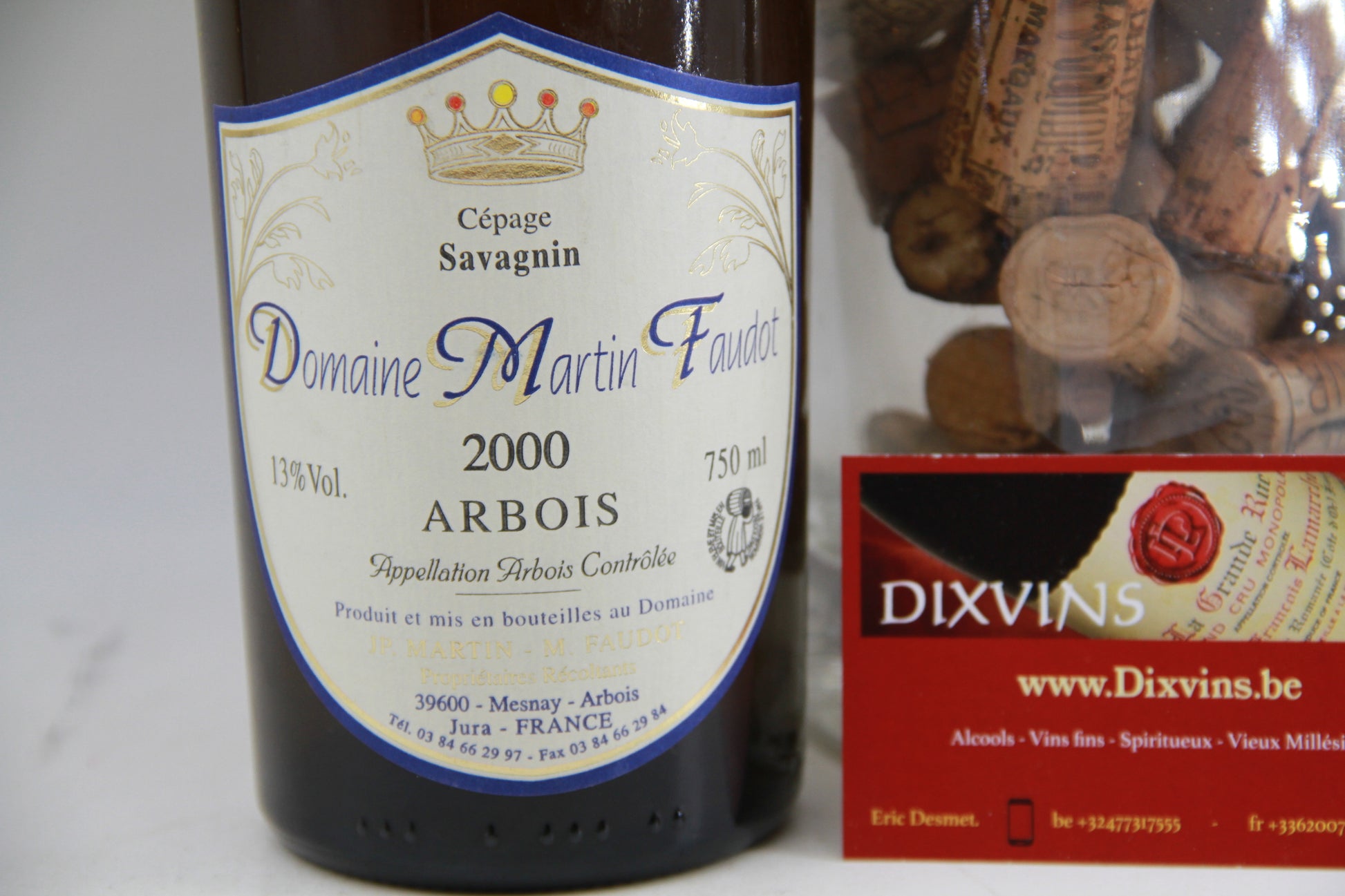 Arbois Savagnin    Domaine Martin Faudot  2000 - Eric-Dixvins