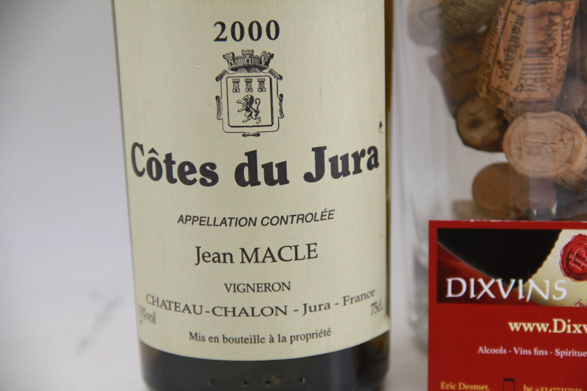 Cotes de Jura   Jean Macle  2000 - Eric-Dixvins