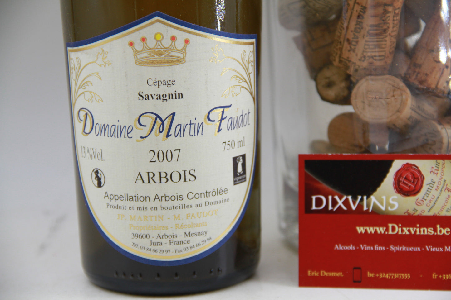 Arbois Savagnin    Domaine Martin Faudot  2007 - Eric-Dixvins