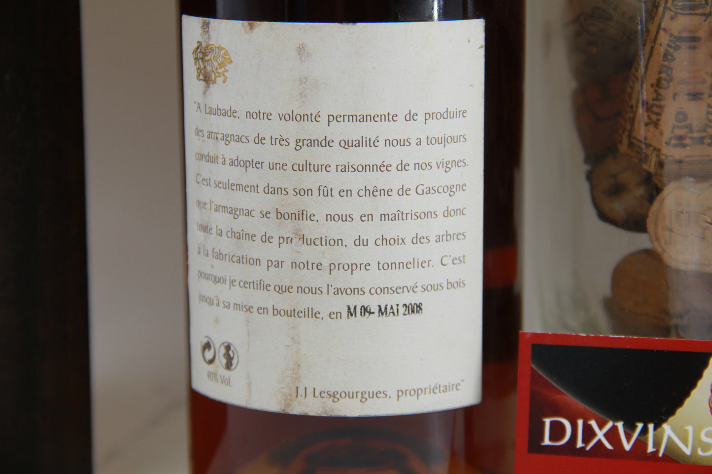 Armagnac Laubade 1968 coffret - Eric-Dixvins