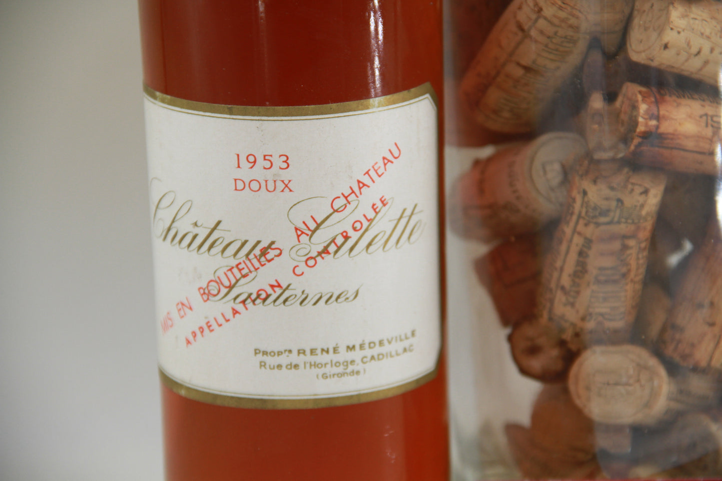 Chateau Gilette 1953 Sauternes - Eric-Dixvins