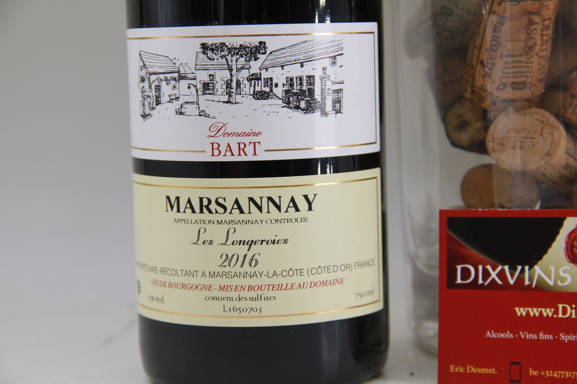 Marsannay Les Longeroies 2016 Domaine Baert - Eric-Dixvins