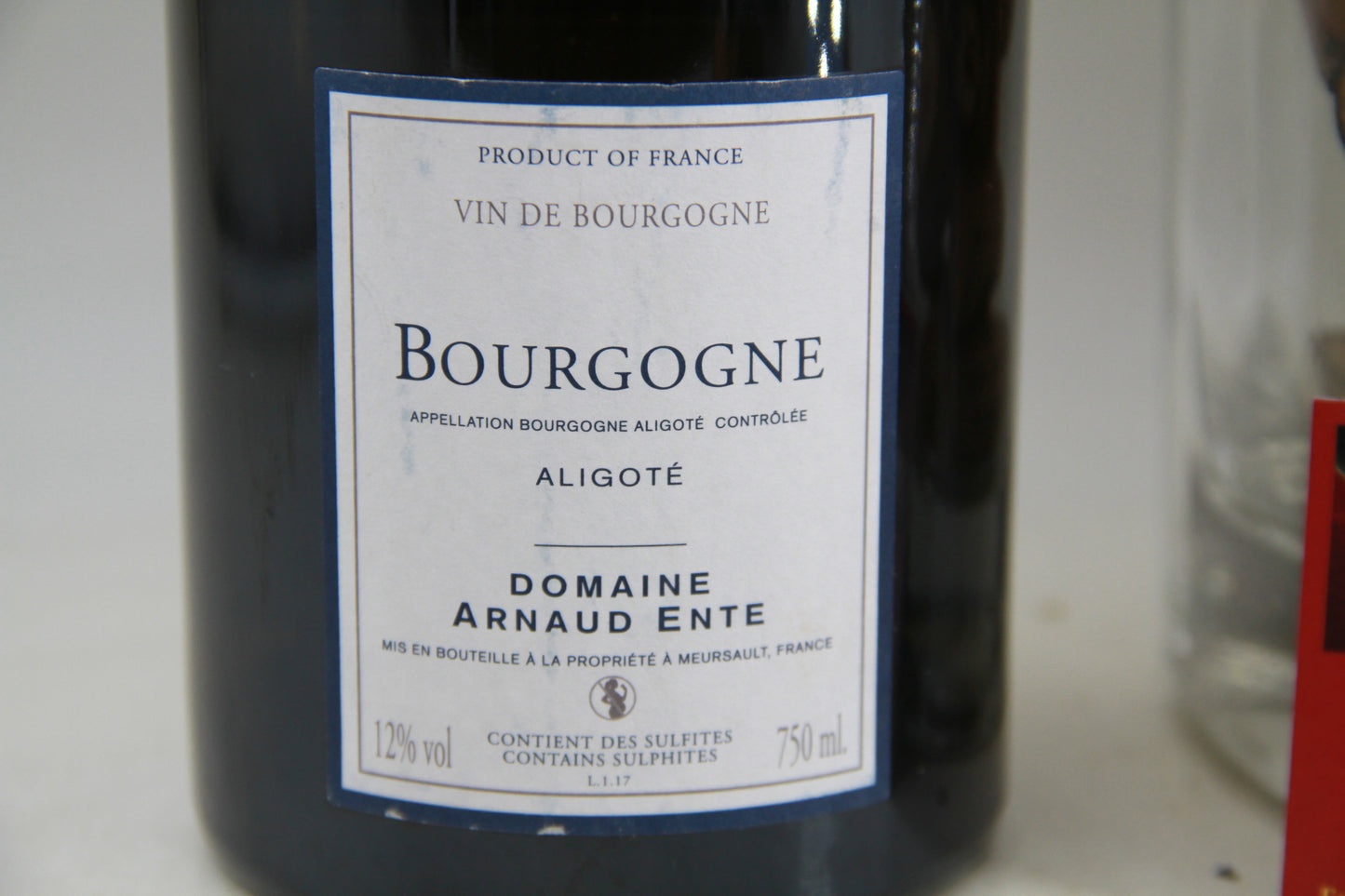 Bourgogne Aligoté Arnaud Ente 2017 - Eric-Dixvins