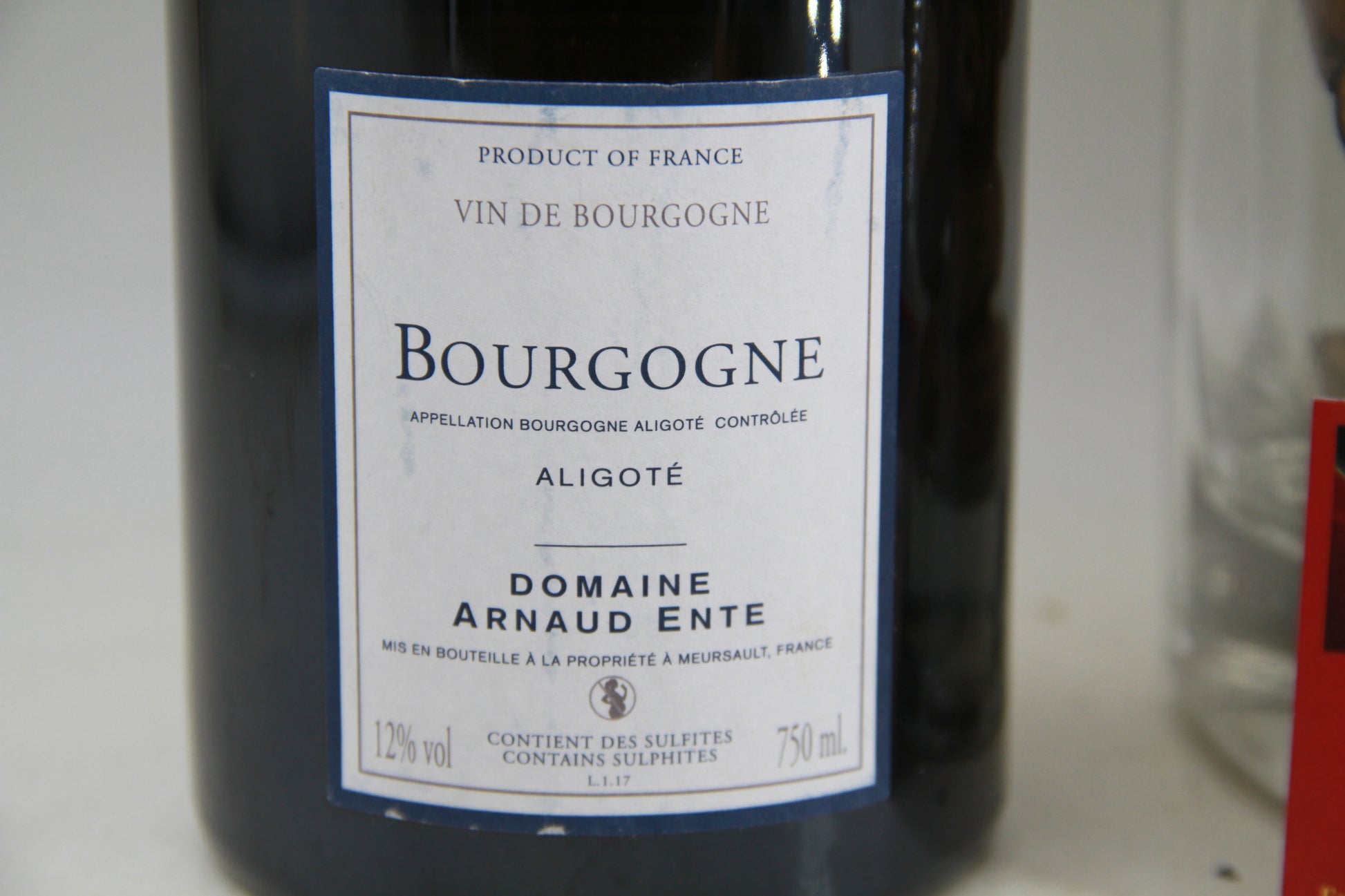 Bourgogne Aligoté Arnaud Ente 2017 - Eric-Dixvins