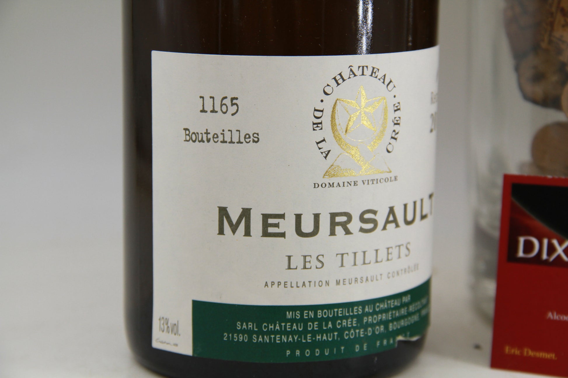 Meursault  Les Tillets  Chateau de la Crée 2011 - Eric-Dixvins