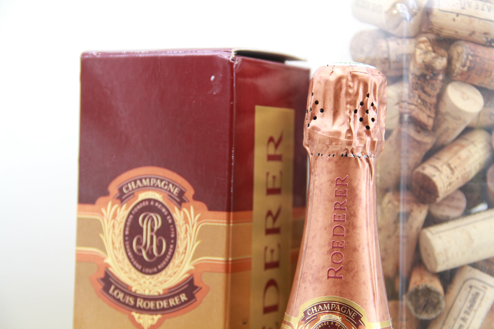 Champagne Roederer Vintage Rosé  1996  en coffret - Eric-Dixvins