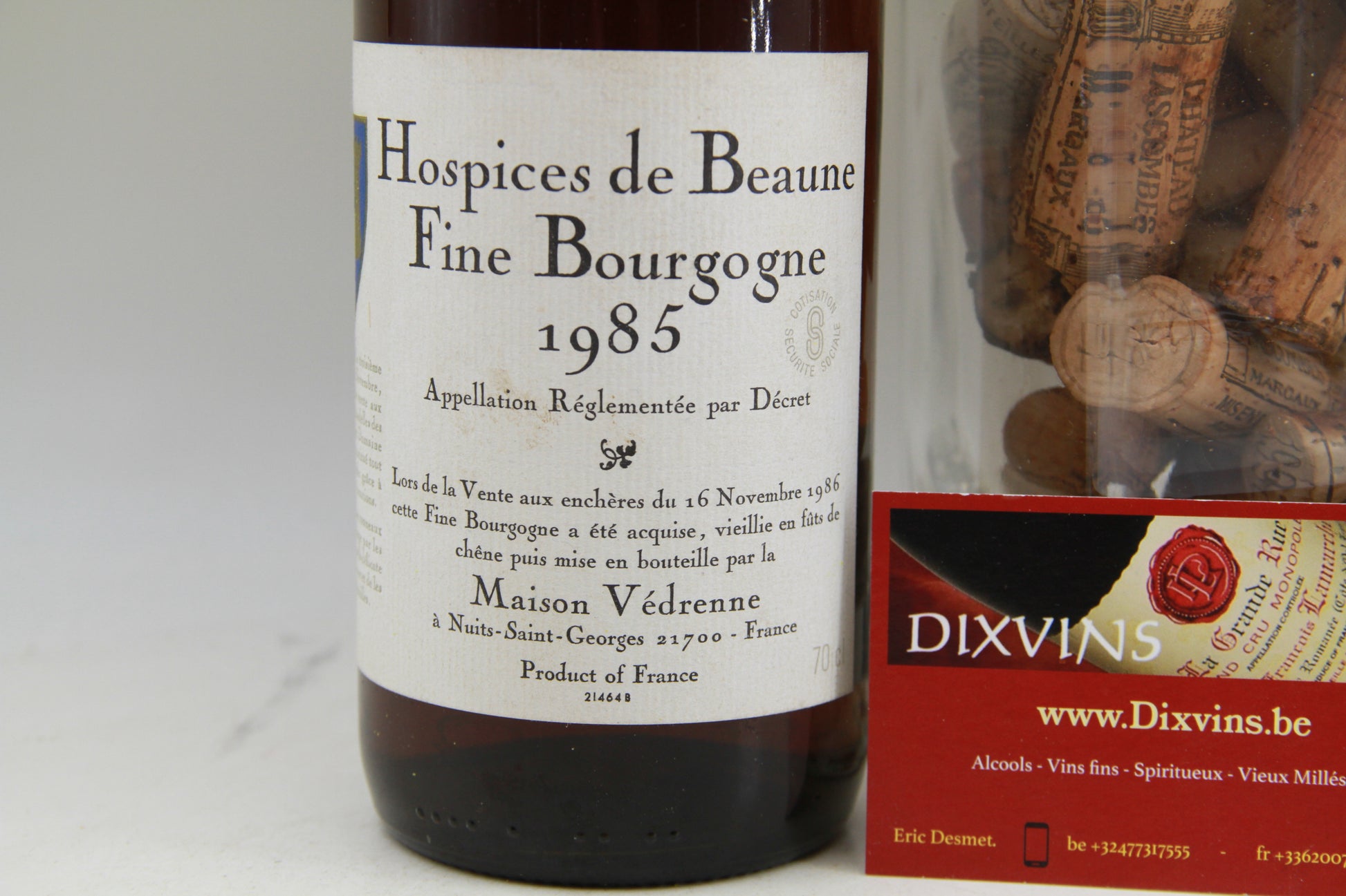 Fine Bourgogne Hospices de Beaune 1985 - Eric-Dixvins