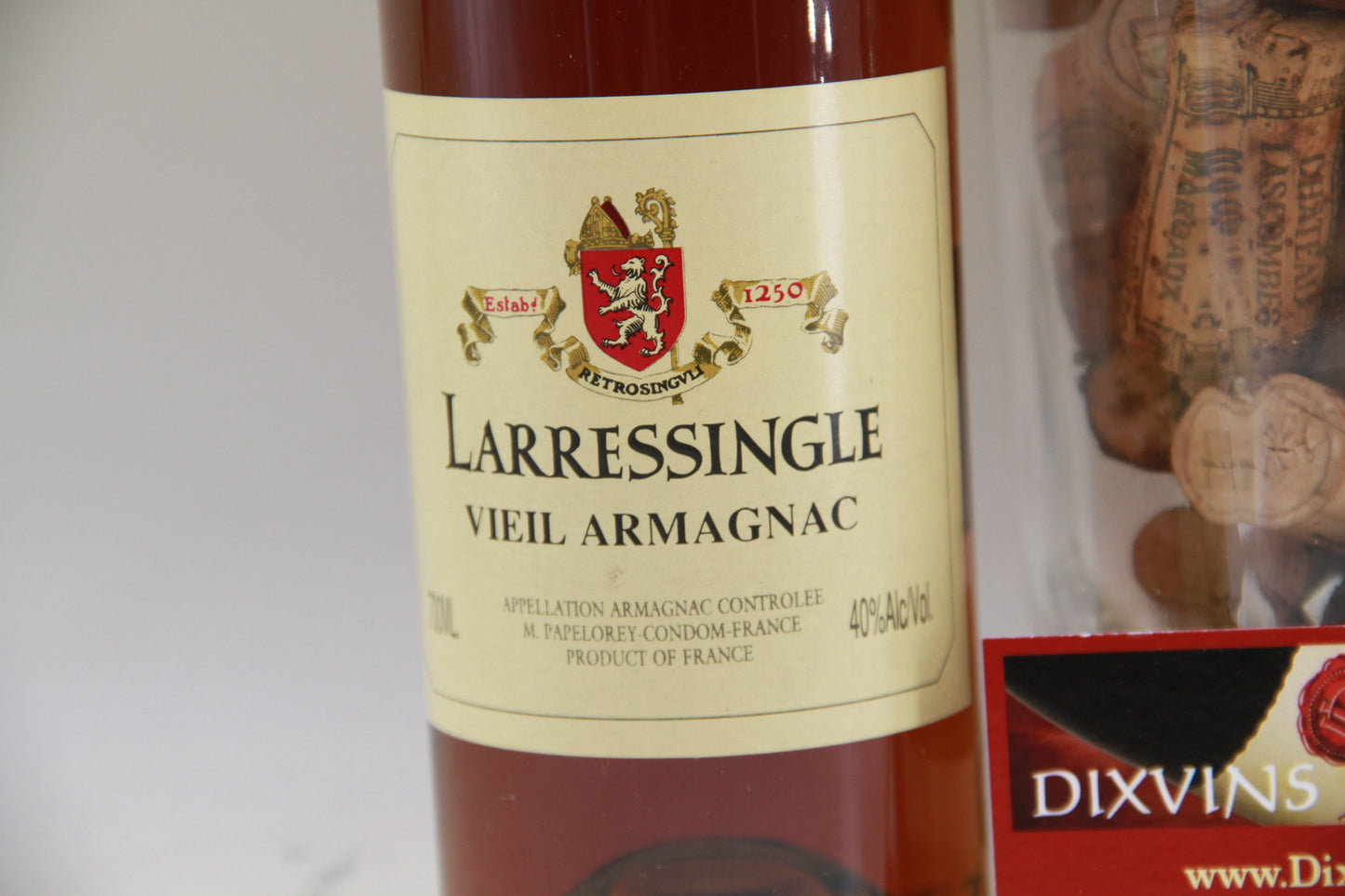 Bas Armagnac  Larressingle   1982   Vieil Armagnac - Eric-Dixvins