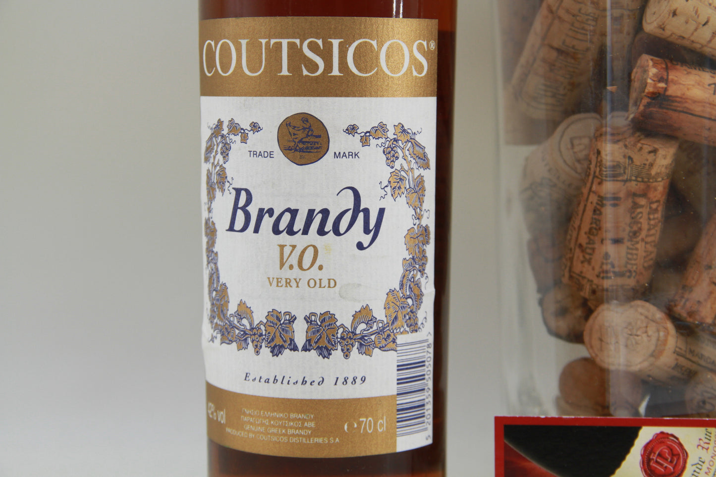 Brandy V.O Coutsicos    Grèce - Eric-Dixvins