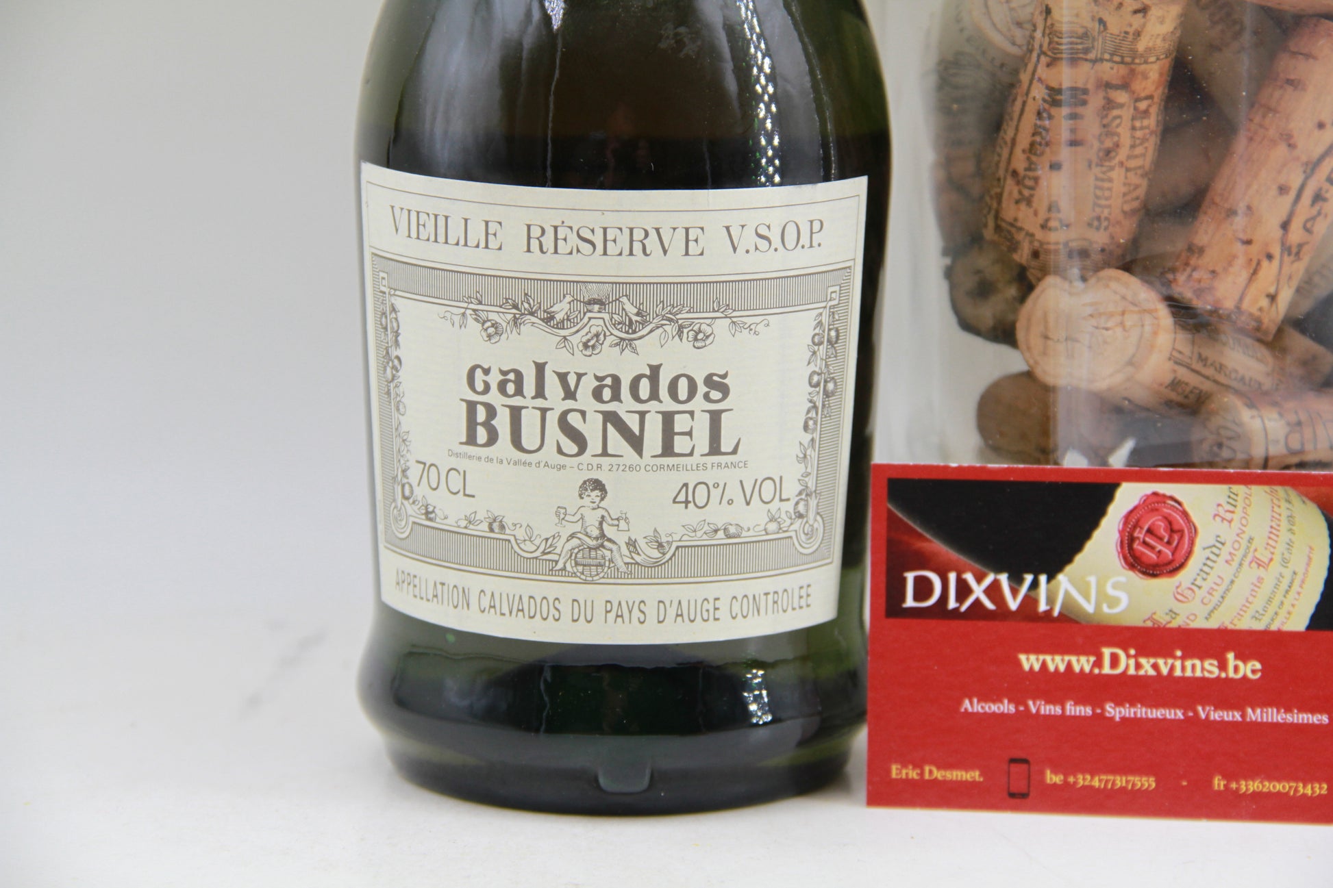 CALVADOS - BUSNEL - Vielle réserve -  vsop bouteille des années 1970 - Eric-Dixvins