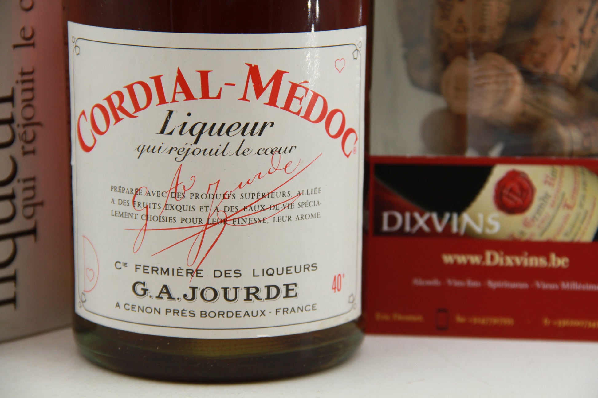 Cordial Médoc Liqueur  Jourde - Eric-Dixvins