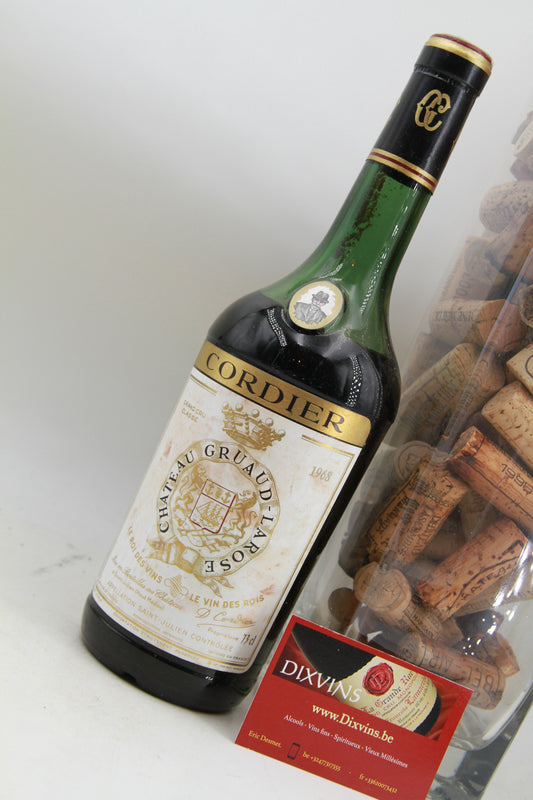 Chateau Gruaud-Larose  Grand Cru Classé  Saint Julien  1968