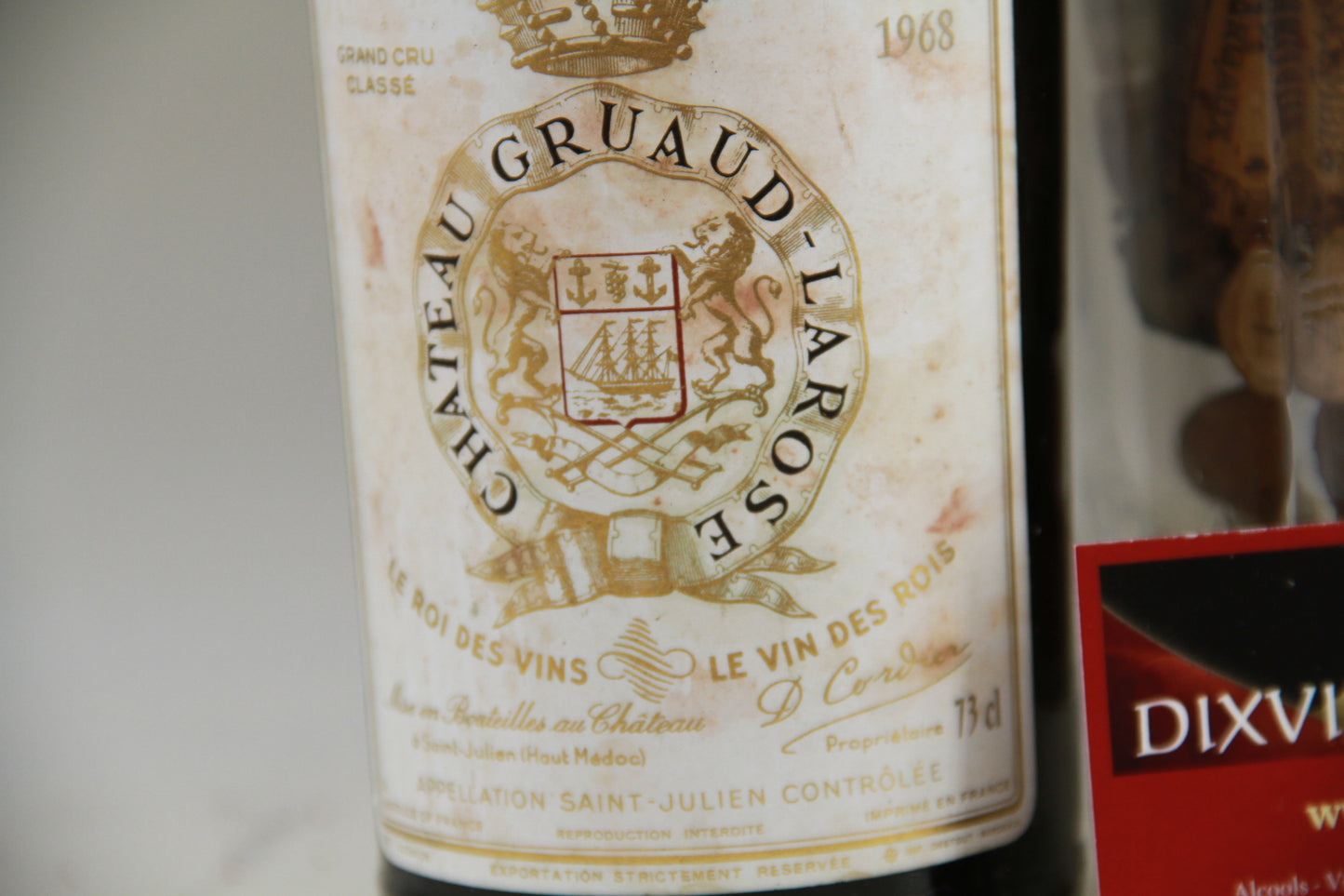 Chateau Gruaud-Larose  Grand Cru Classé  Saint Julien  1968