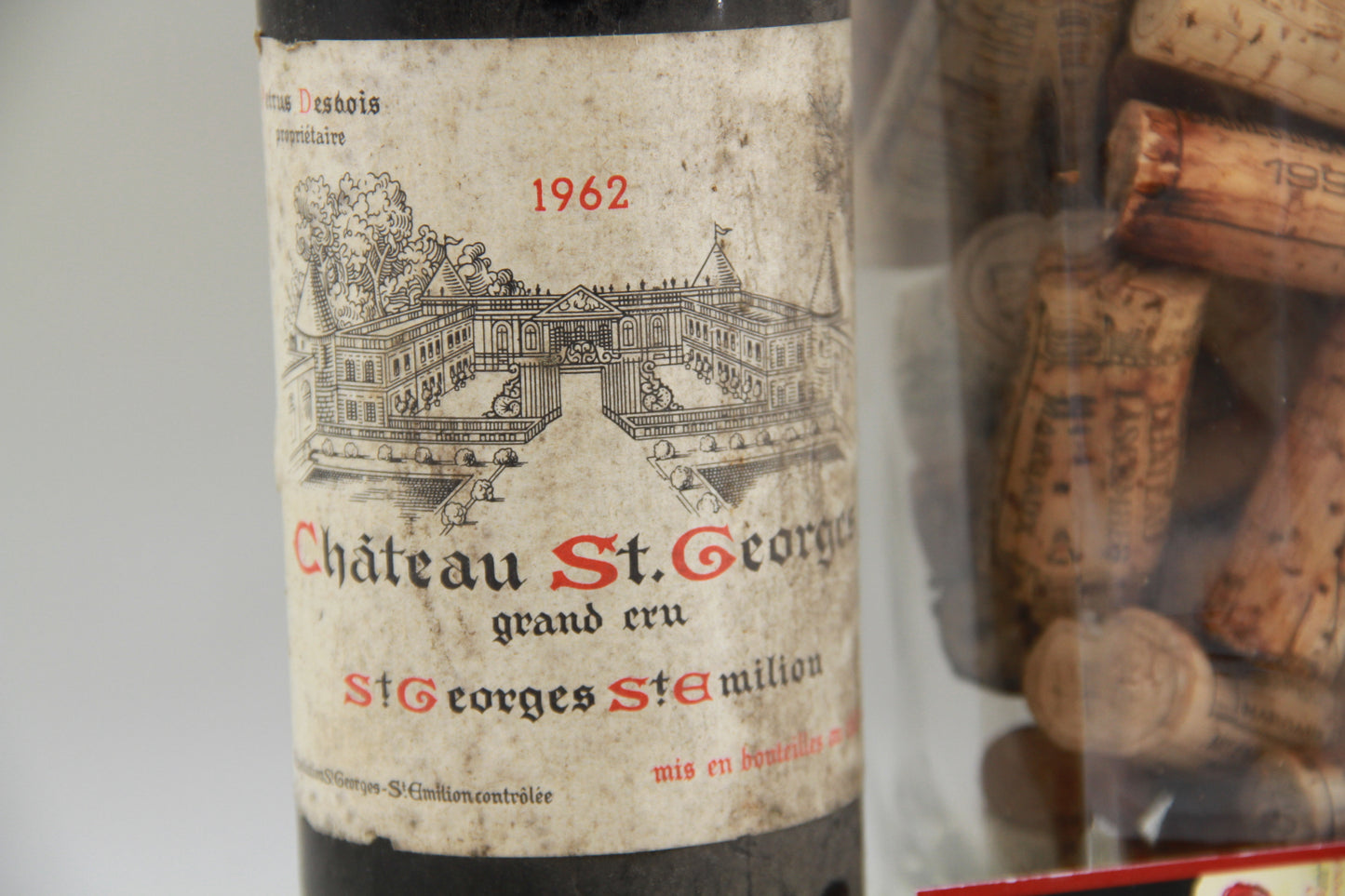 Chateau Saint Georges  Saint Émilion Grand Cru  1962