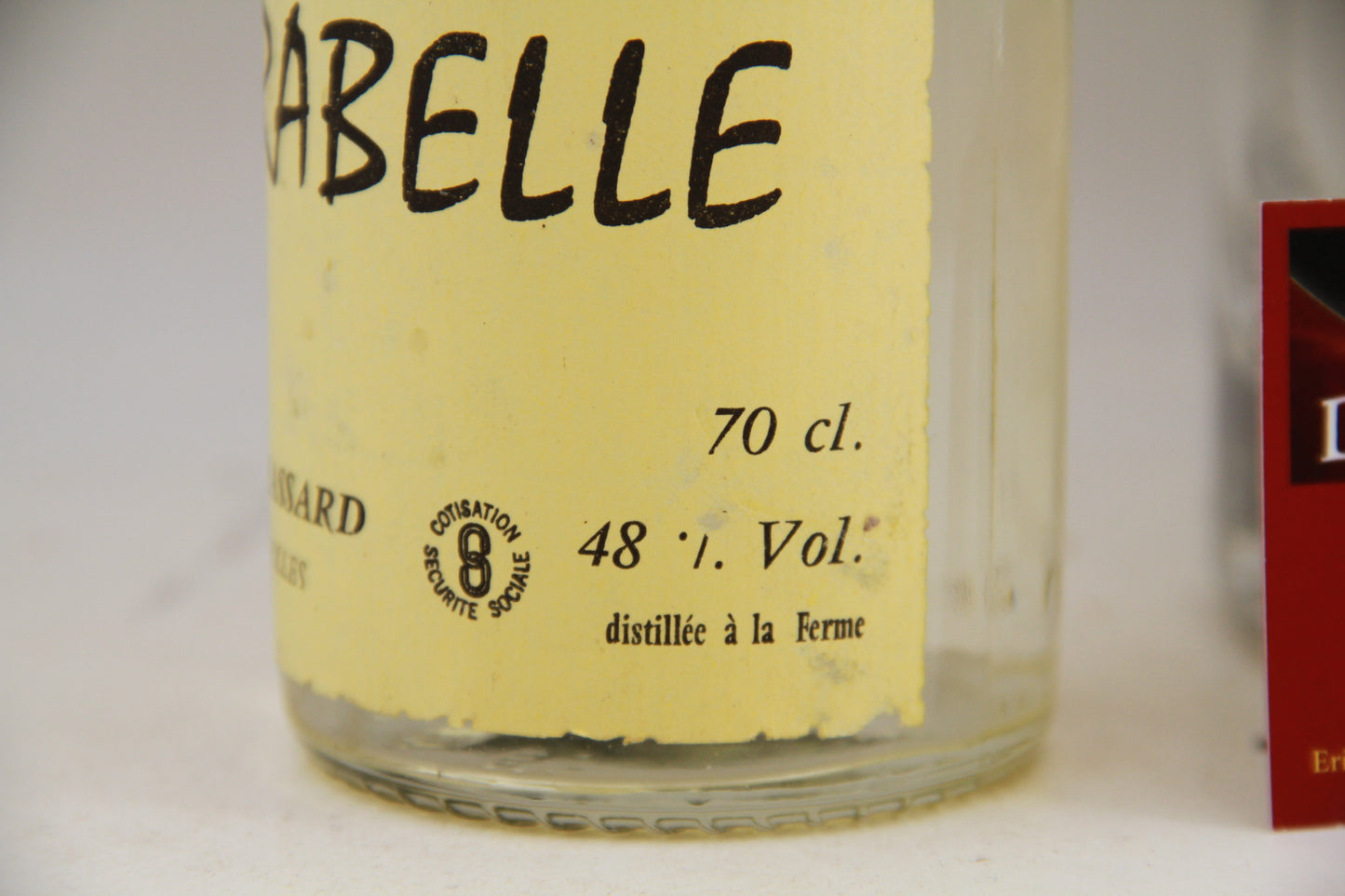 Eau de vie de Mirabelle 48% vol.  Ferme Chassard