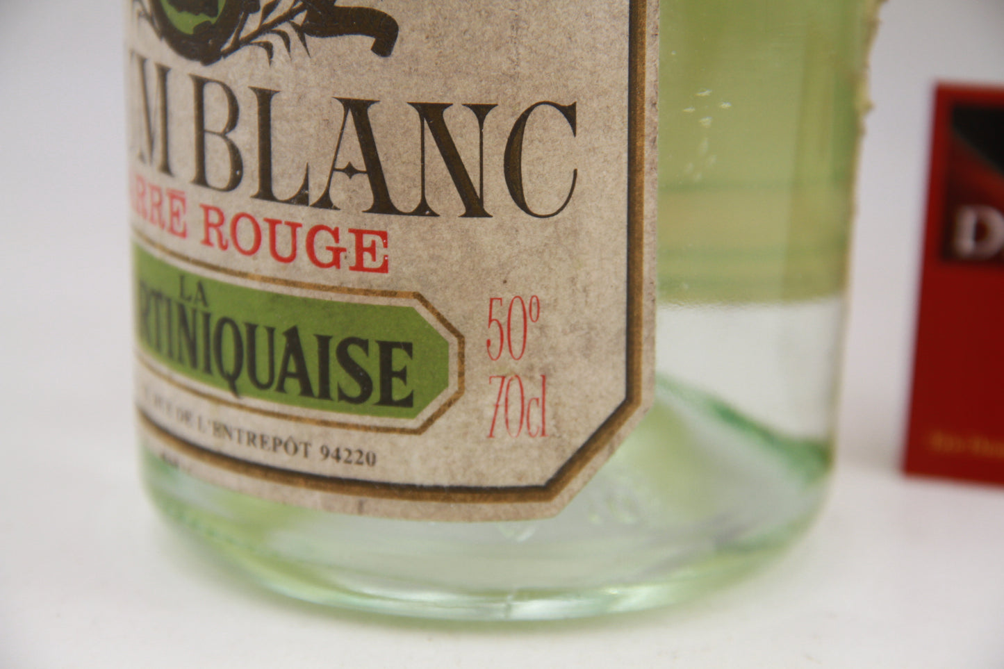 Rhum Blanc Carré Rouge  50 ties   Pur Agricole. 70cl.     50°