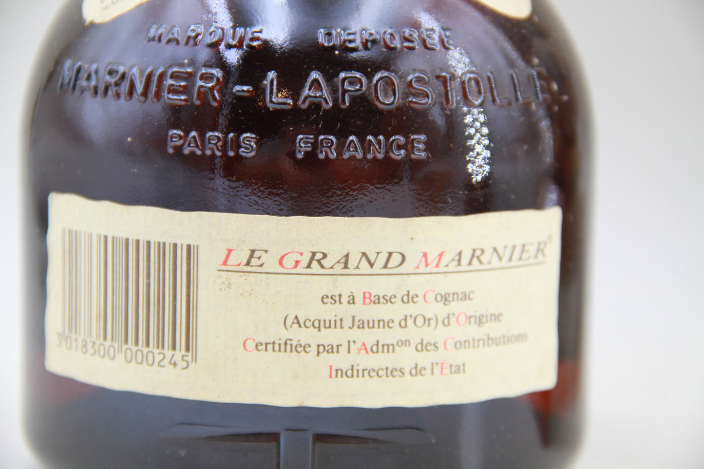 Grand Marnier Cordon Rouge. vielle bouteille