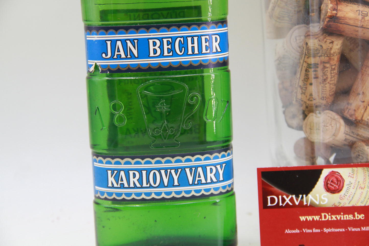 Karlovarska Puvodni. Becherovka.  Jan Becher