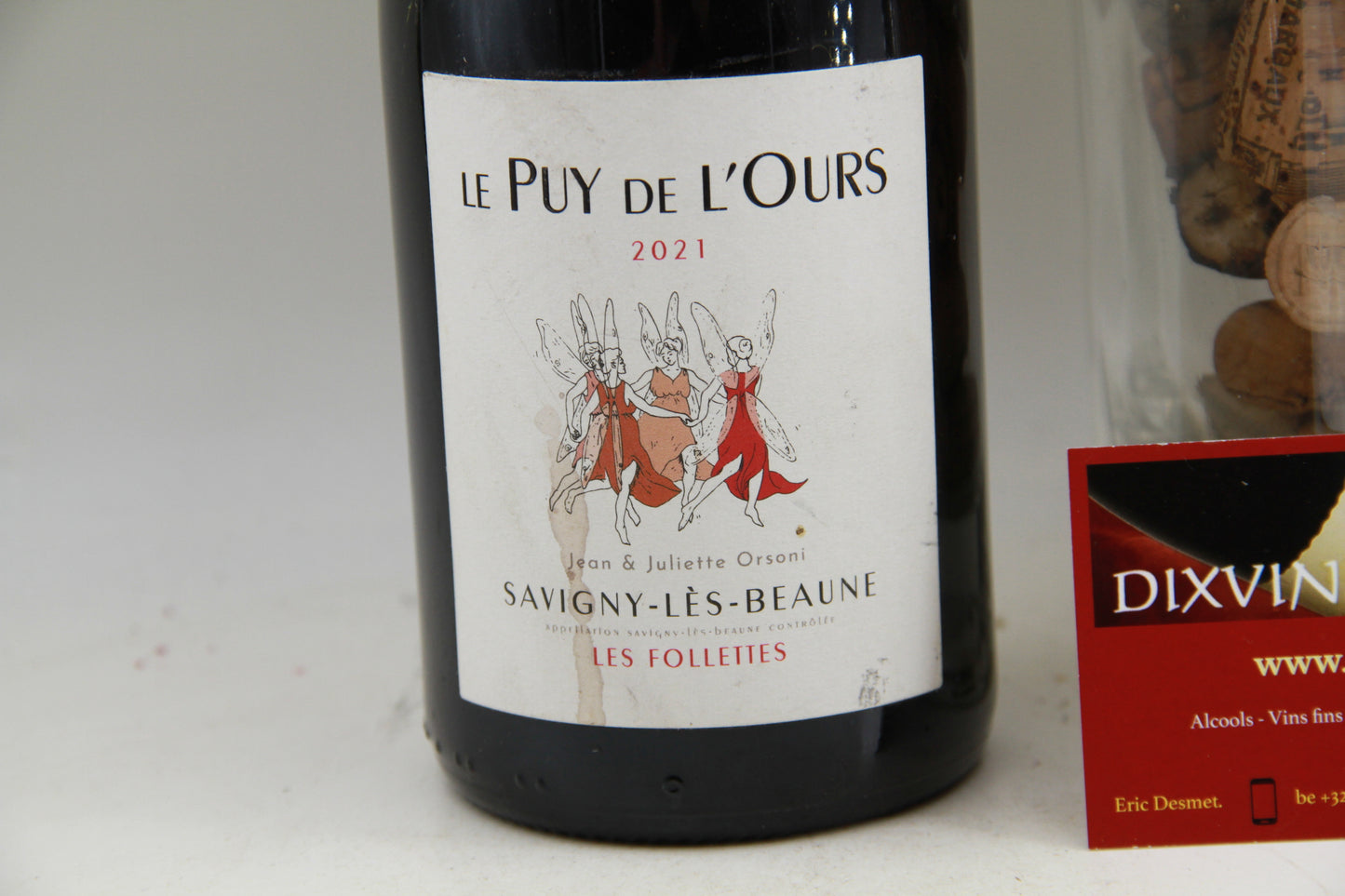 Savigny Lès Beaune "Les Follettes " Le Puy De L'Ours    2021