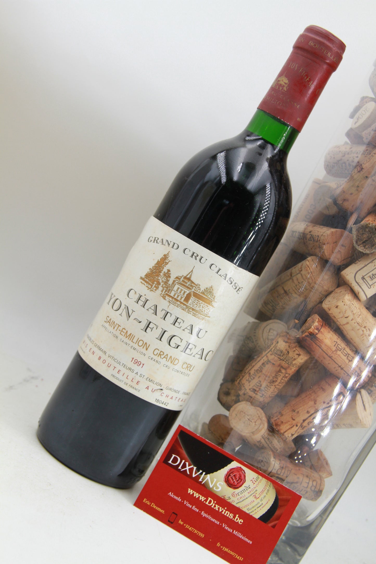 Chateau Yon-Figeac Grand Cru Classé de Saint Émilion. 1991