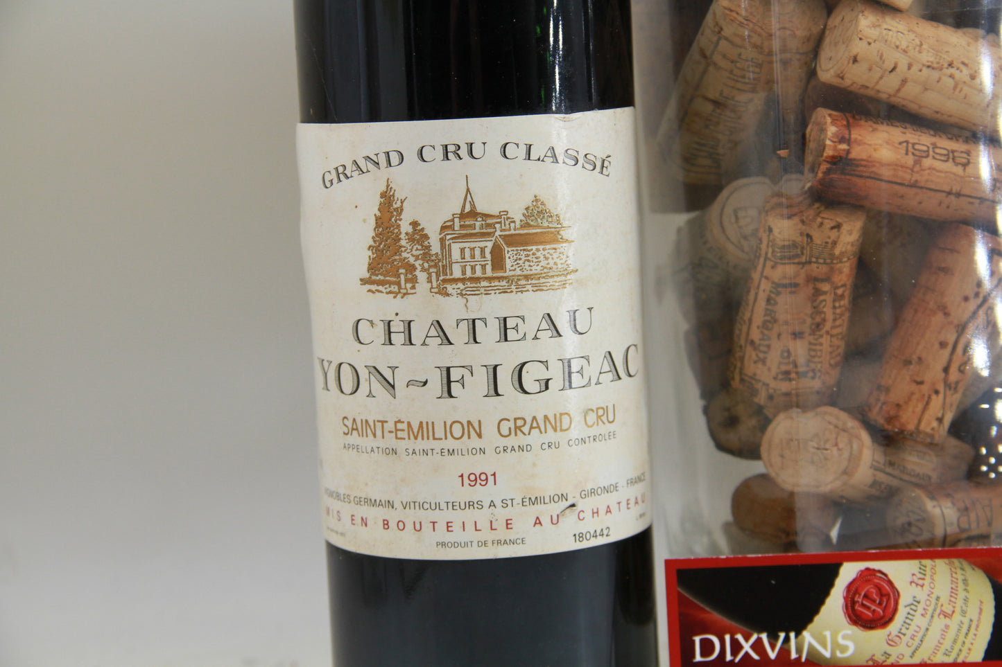 Chateau Yon-Figeac Grand Cru Classé de Saint Émilion. 1991