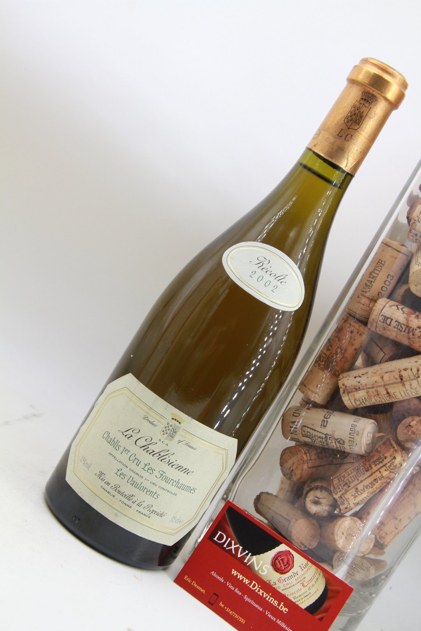 Chablis 1er Cru Les Fourchaumes  Les Vaulorents.  La Chablisienne  2002