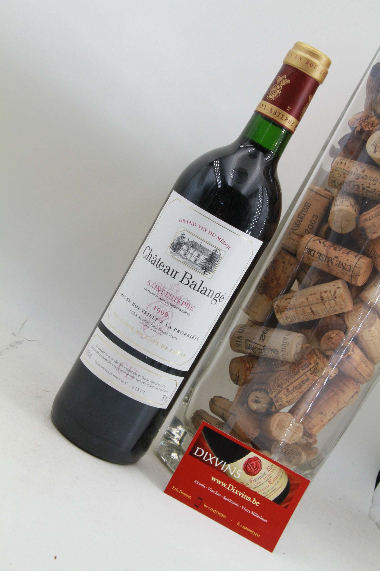 Chateau Balangé  Saint Estephe 1996