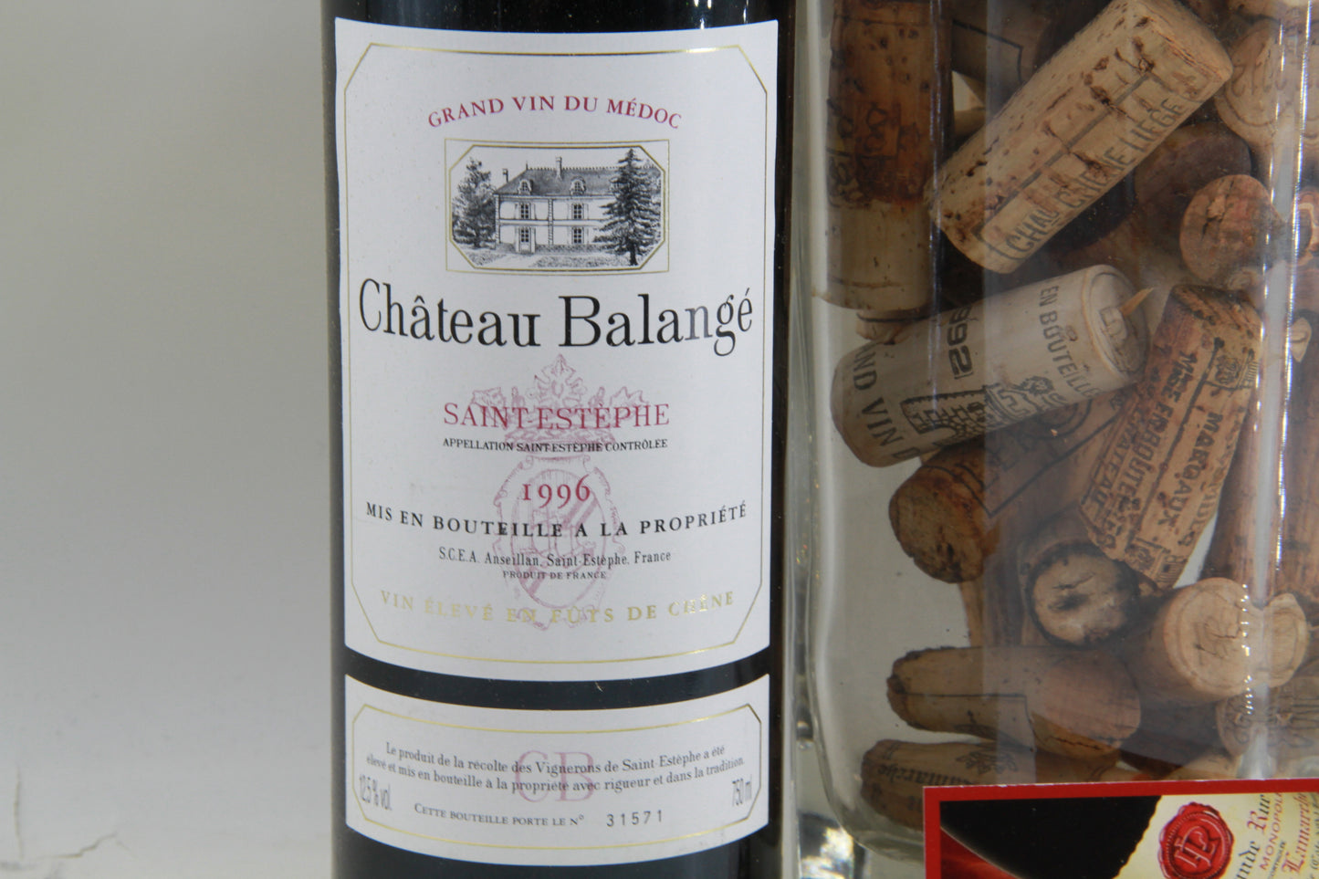 Chateau Balangé  Saint Estephe 1996