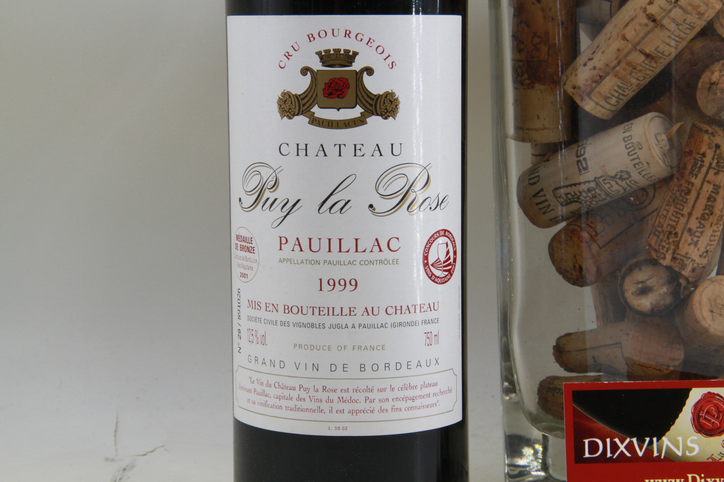 Chateau Puy La Rose  Cru Bourgeois  Pauillac  1999
