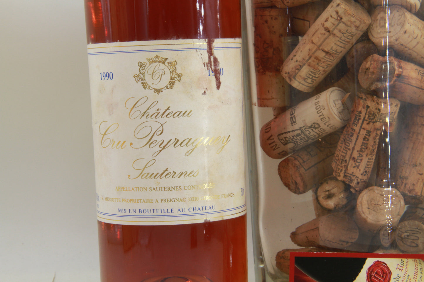 Chateau Cru Peyraguey  Sauternes. 1990