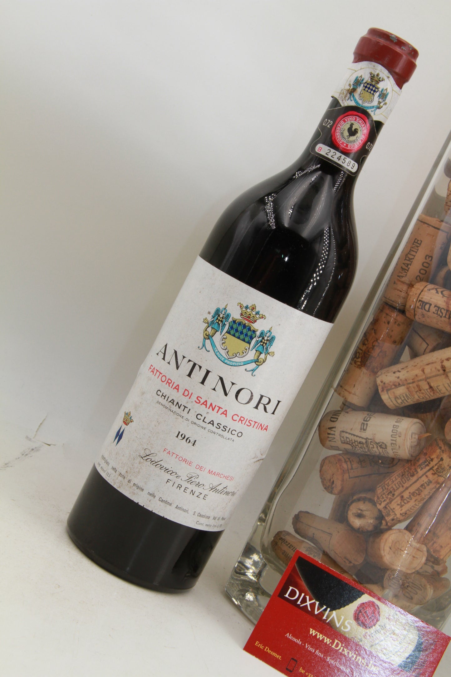 Chianti Antinori   Di Santa Christina   1964