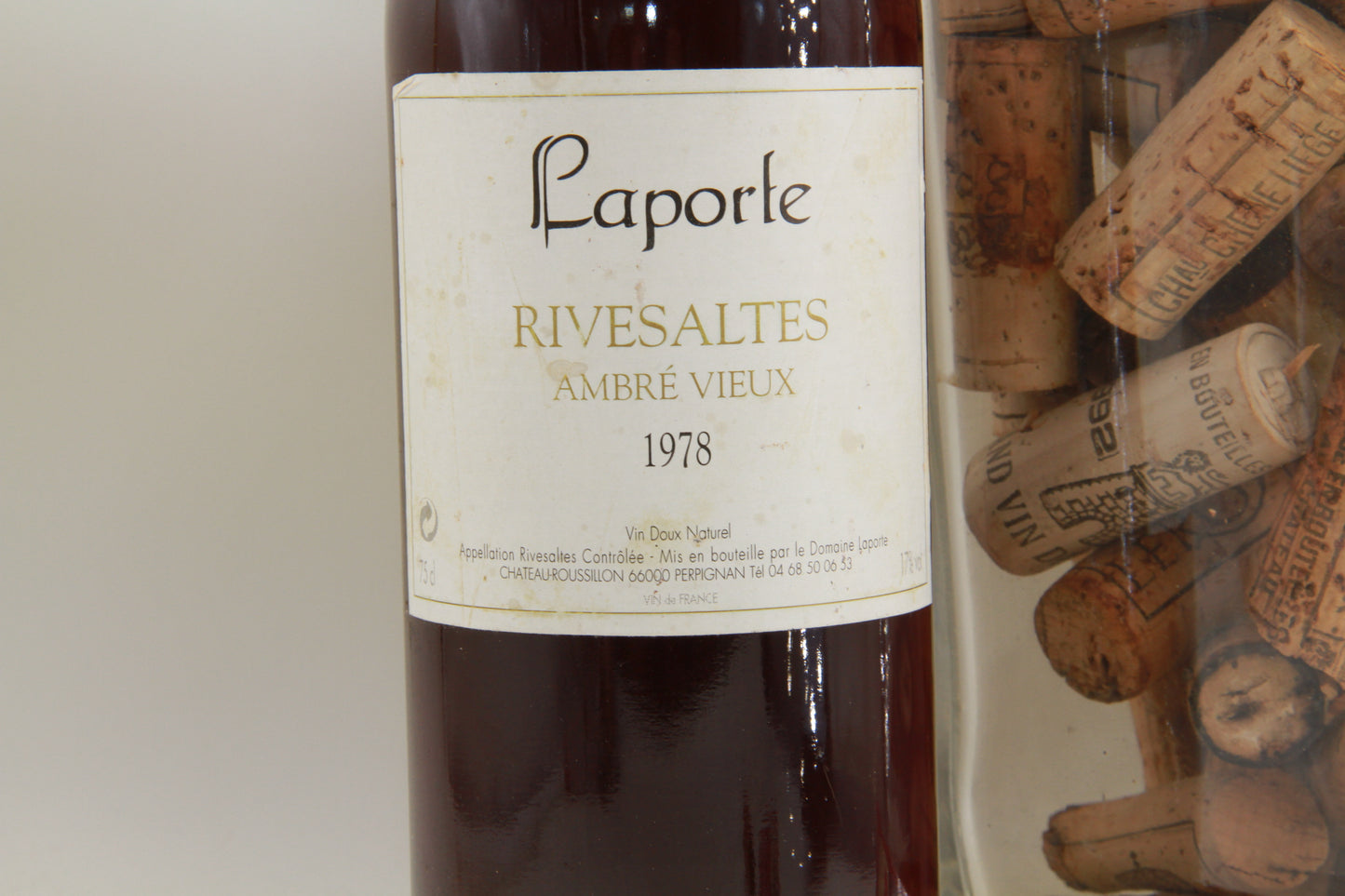 Rivesaltes Ambré Vieux. Laporte. 1978
